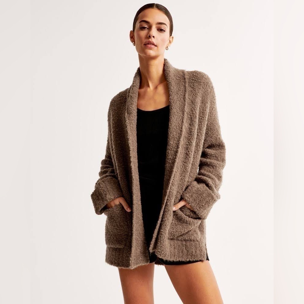 Abercrombie & Fitch Lounge Long-Length Cardigan - NWT